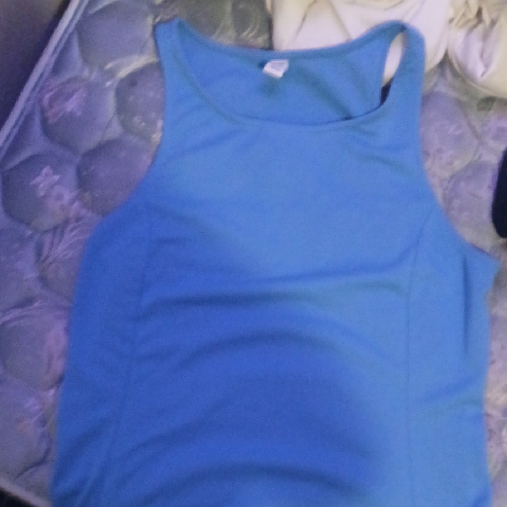 Blue Women's Tank Top Dress